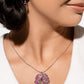 Paparazzi Accessories: Blossoming Belle - Pink Necklace April LOP 25
