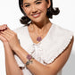 Paparazzi Accessories: Blossoming Belle - Pink Necklace April LOP 25