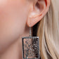 Paparazzi Accessories: Textured Trial - Silver Earrings