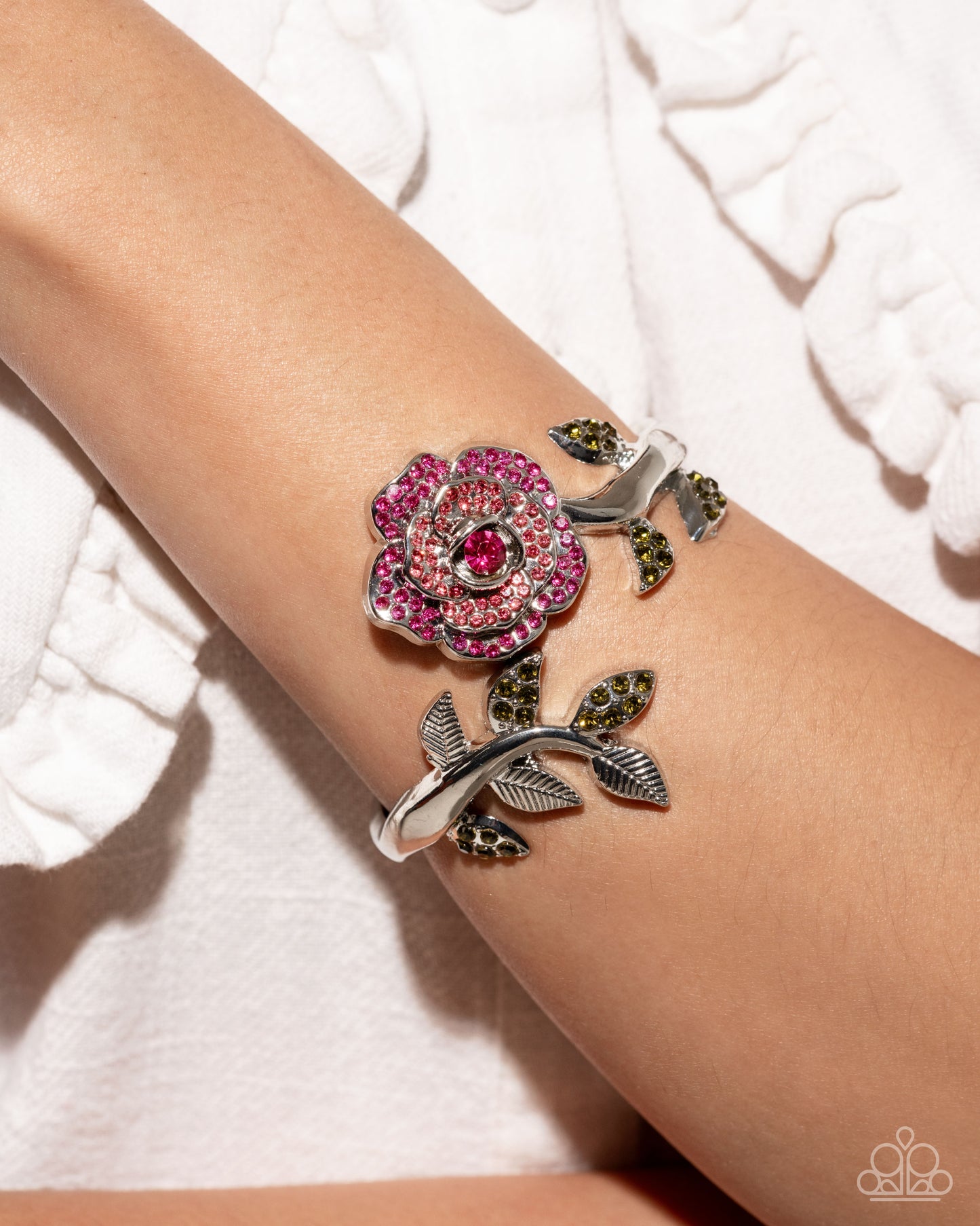 Paparazzi Accessories: Bewitching Belle - Pink Bracelet April LOP 25