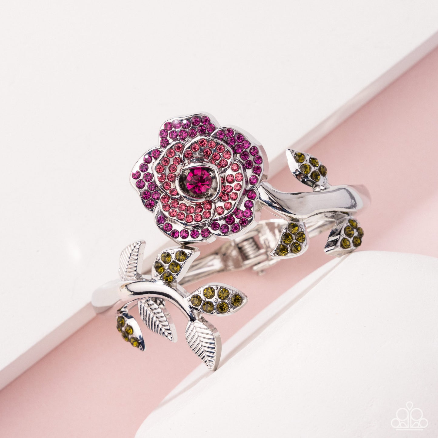 Paparazzi Accessories: Bewitching Belle - Pink Bracelet April LOP 25