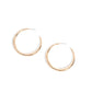 Paparazzi Accessories: Sleek Selvage - Gold Earrings