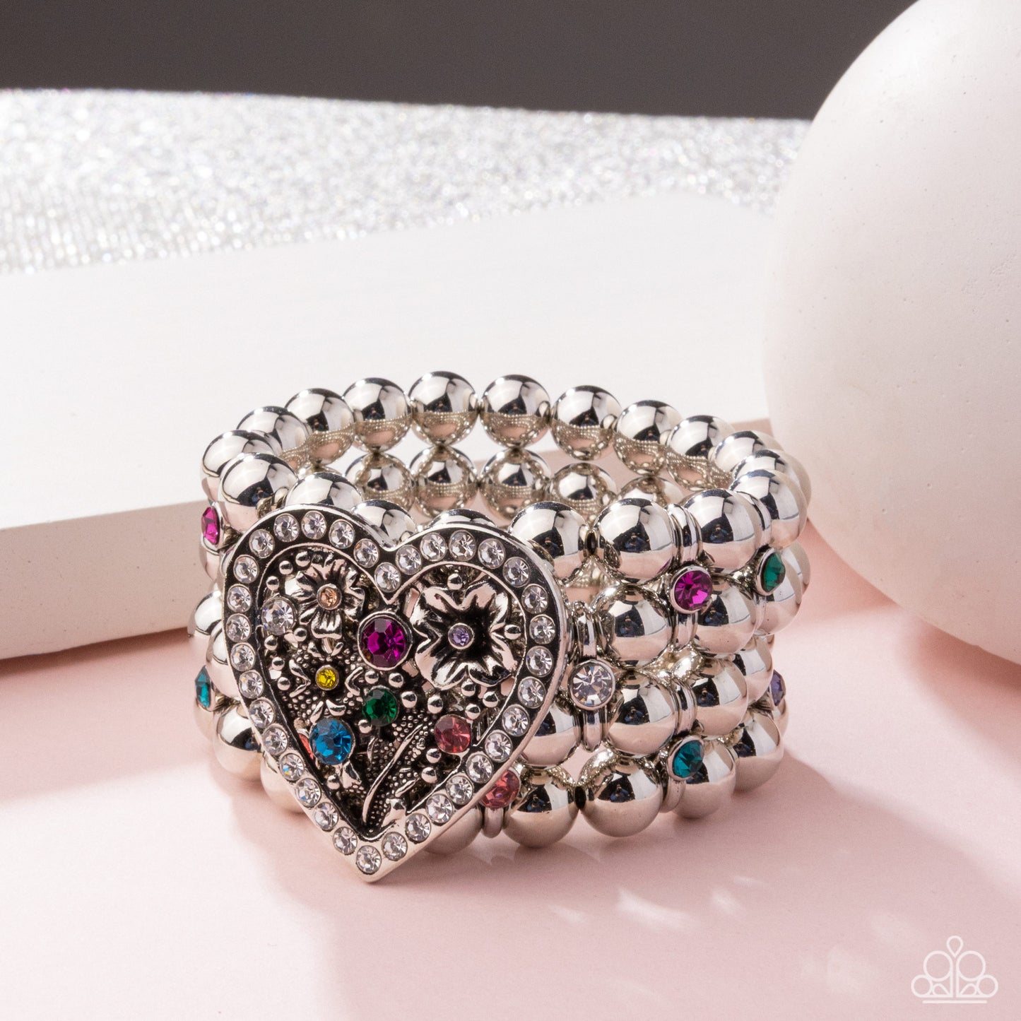 Paparazzi Accessories: Personal History - Multi Bracelet April LOP 25