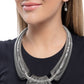 Paparazzi Accessories: Carefree Coils - Silver Necklace