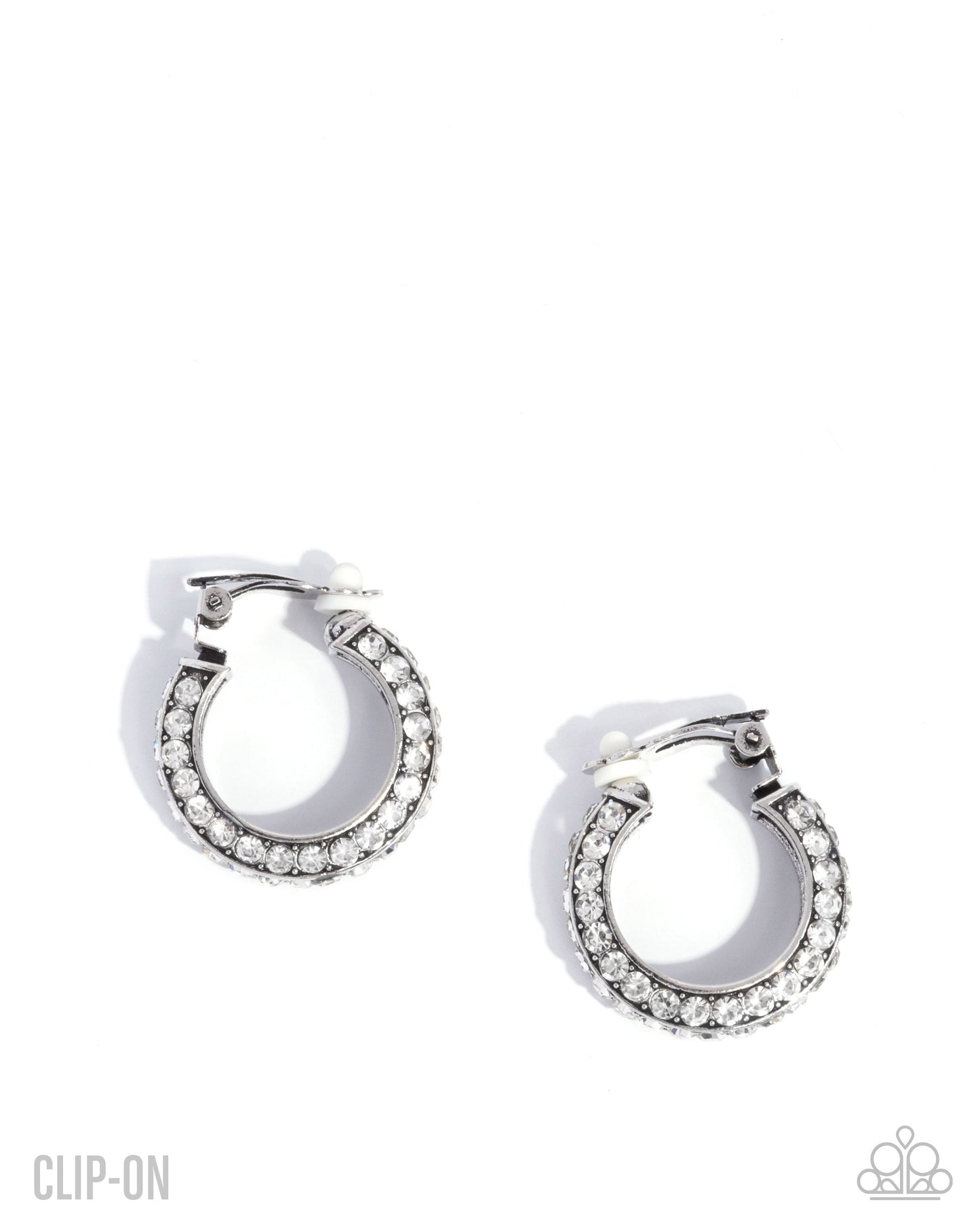 Paparazzi Accessories: Date Night Debut - White Earrings