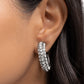 Paparazzi Accessories: Date Night Debut - White Earrings