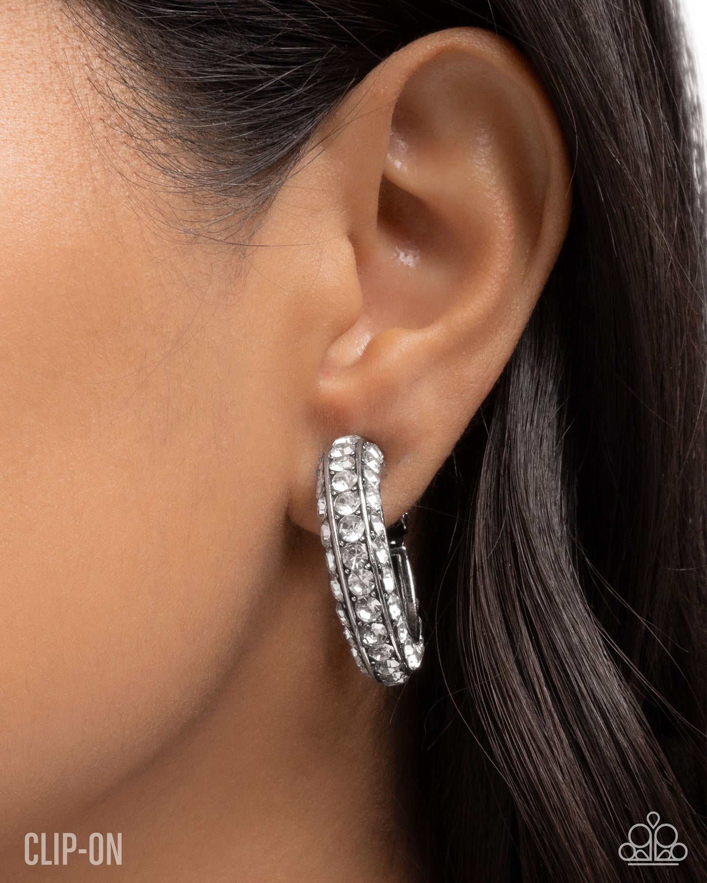 Paparazzi Accessories: Date Night Debut - White Earrings