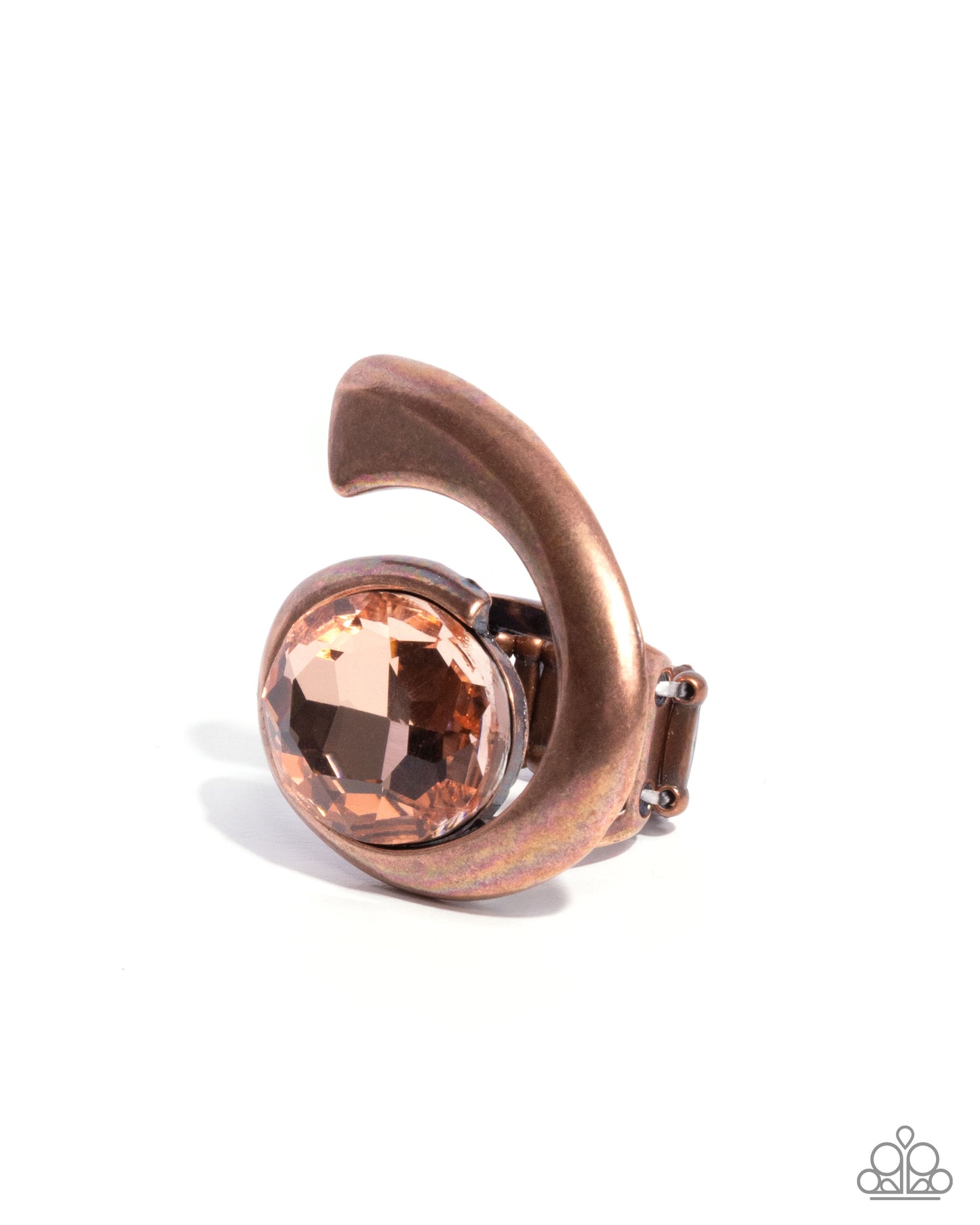 Paparazzi Accessories: Curly Combination - Copper Ring