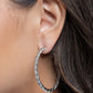 Paparazzi Accessories: Coiled Class - Silver Earrings