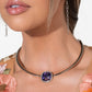 Paparazzi Accessories: Asscher Assumption - Purple Complete Look Set