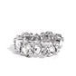 Paparazzi Accessories: Secure Sparkle - White Bracelet
