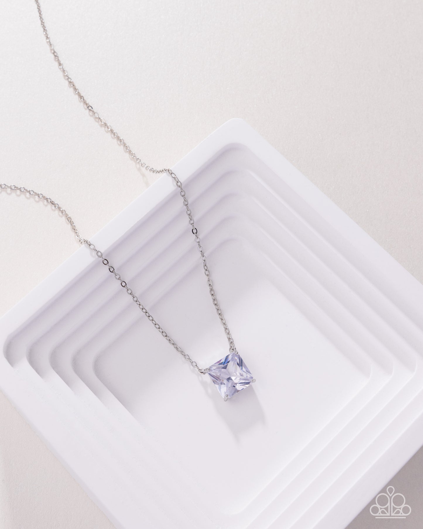 Paparazzi Accessories: Enjoy the GLOW - White Necklace