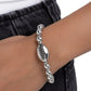 Paparazzi Accessories: Football Flair - Silver Bracelet