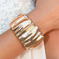 Paparazzi Accessories: Metro Mural - Gold Bracelet