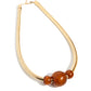 Paparazzi Accessories: Sleek Shift - Gold Necklace
