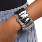 Paparazzi Accessories: Metro Mural - Silver Bracelet