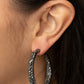 Paparazzi Accessories: GLITZY By Association - Black Earrings