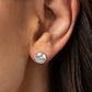 Paparazzi Accessories: Just In TIMELESS - White Earrings