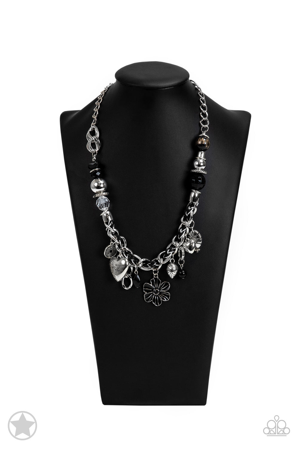 Paparazzi Accessories: Charmed, I Am Sure - Black Necklace