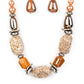Paparazzi Accessories: In Good Glazes - Peach Necklace