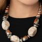 Paparazzi Accessories: In Good Glazes - Peach Necklace