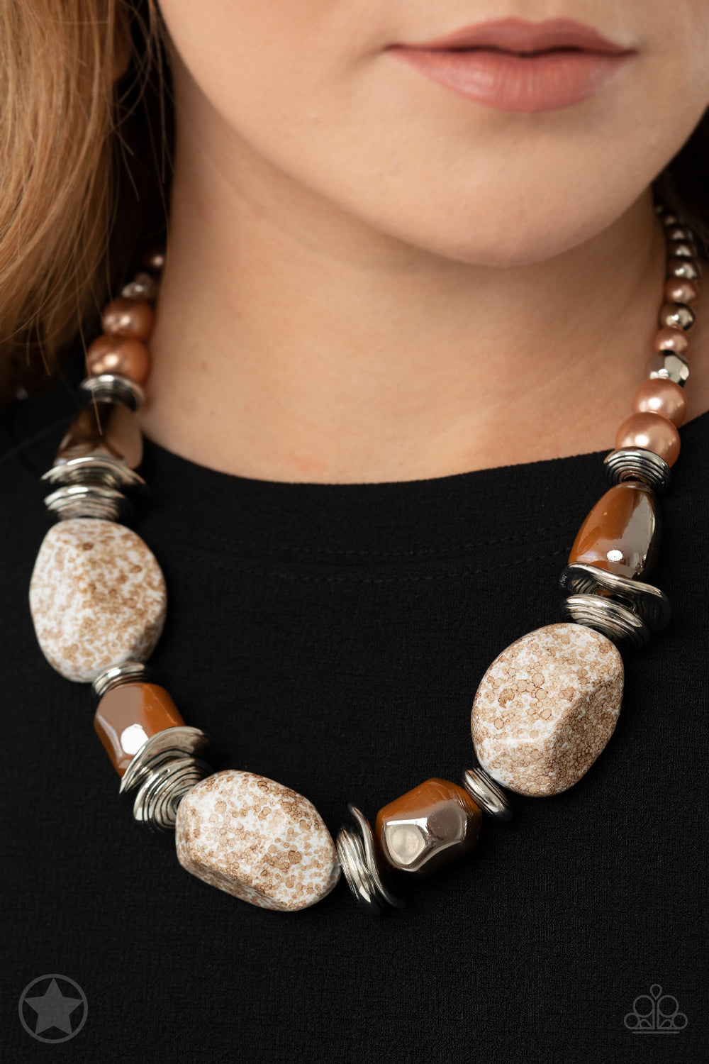 Paparazzi Accessories: In Good Glazes - Peach Necklace