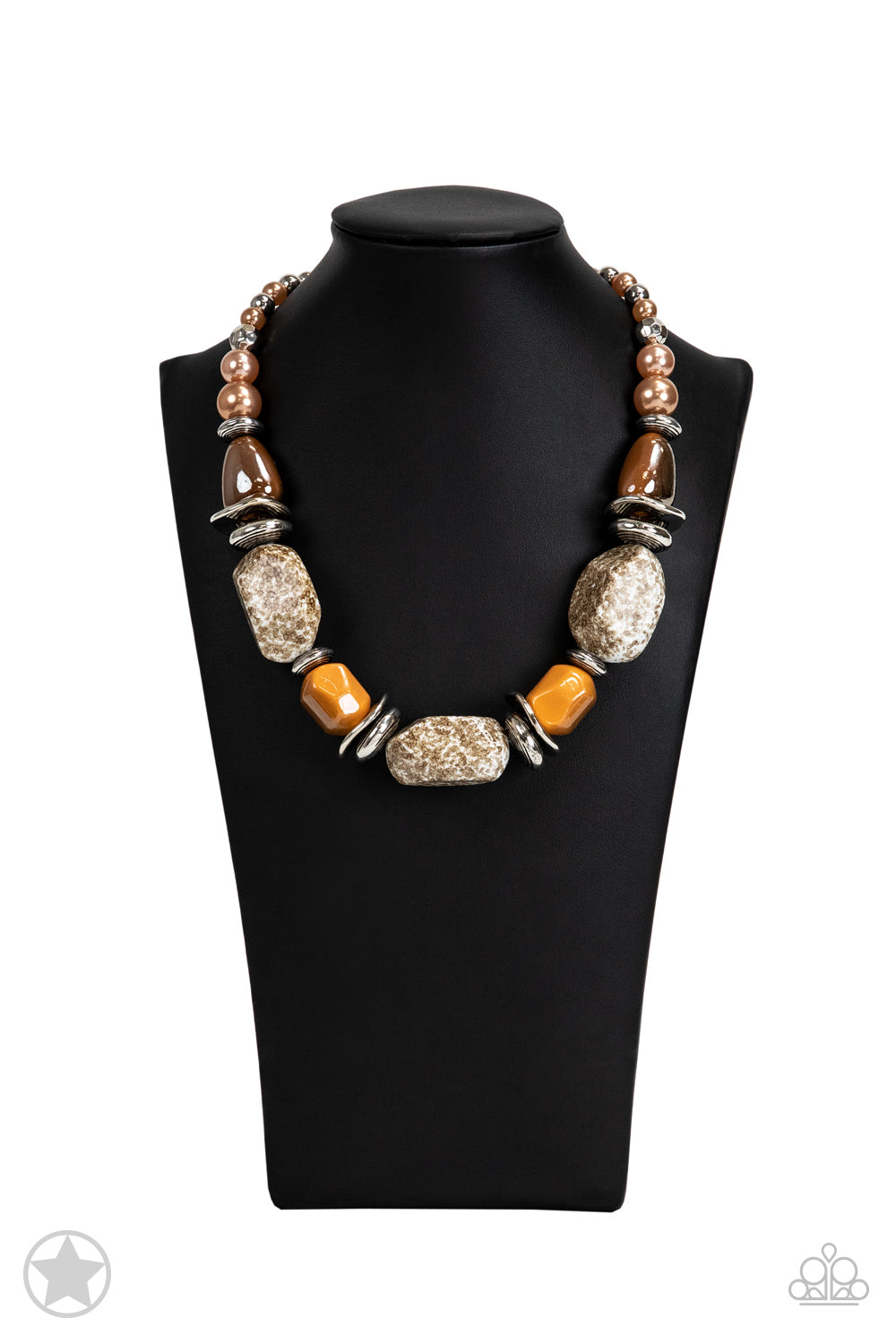 Paparazzi Accessories: In Good Glazes - Peach Necklace