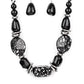 Paparazzi Accessories: In Good Glazes - Black Necklace