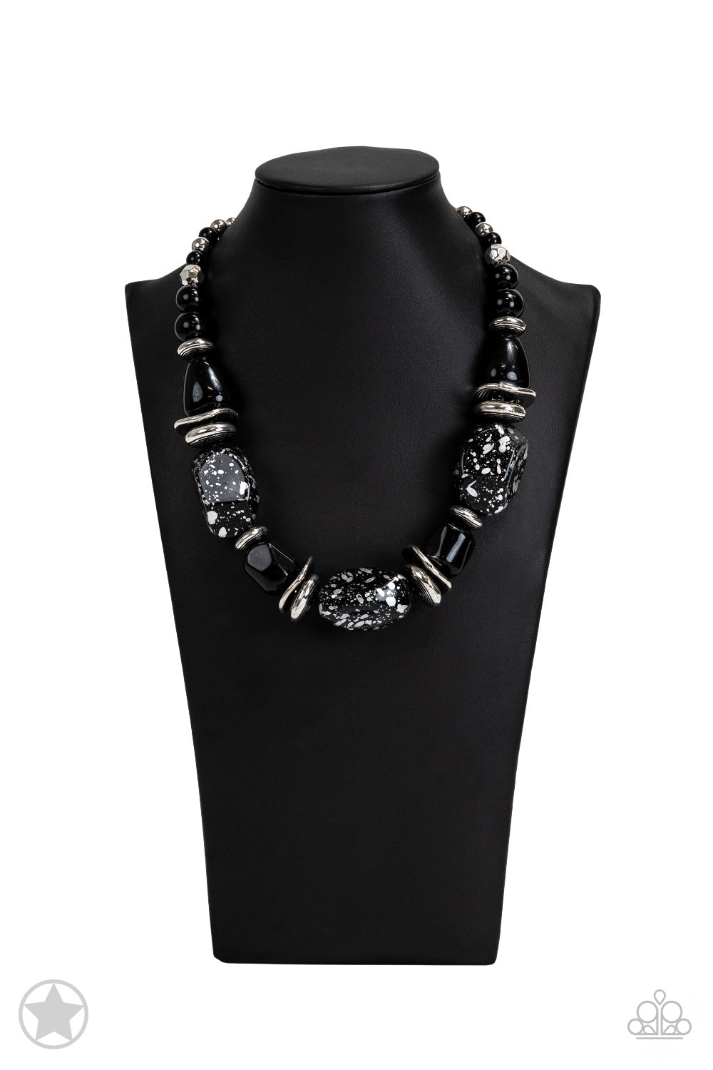 Paparazzi Accessories: In Good Glazes - Black Necklace