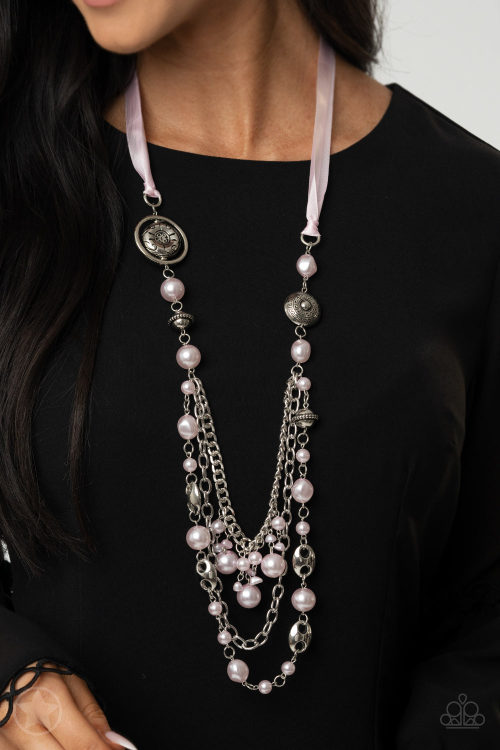 Paparazzi Accessories: All The Trimmings - Pink Necklace