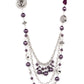 Paparazzi Accessories : All The Trimmings - Purple Necklace