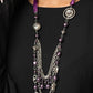 Paparazzi Accessories : All The Trimmings - Purple Necklace