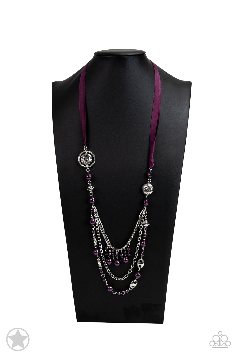 Paparazzi Accessories : All The Trimmings - Purple Necklace