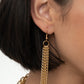 Paparazzi Accessories: SCARFed for Attention - Gold Necklace