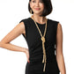 Paparazzi Accessories: SCARFed for Attention - Gold Necklace