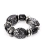 Paparazzi Accessories: Glaze of Glory - Black Bracelet