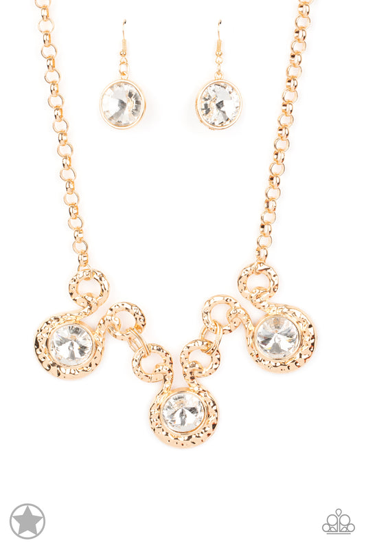 Paparazzi Accessories: Hypnotized - Gold Necklace