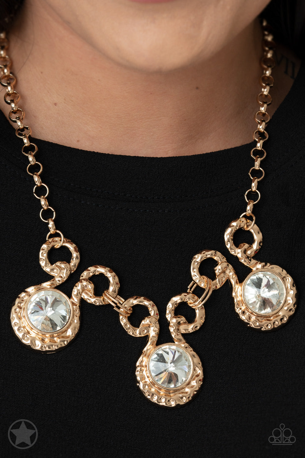 Paparazzi Accessories: Hypnotized - Gold Necklace