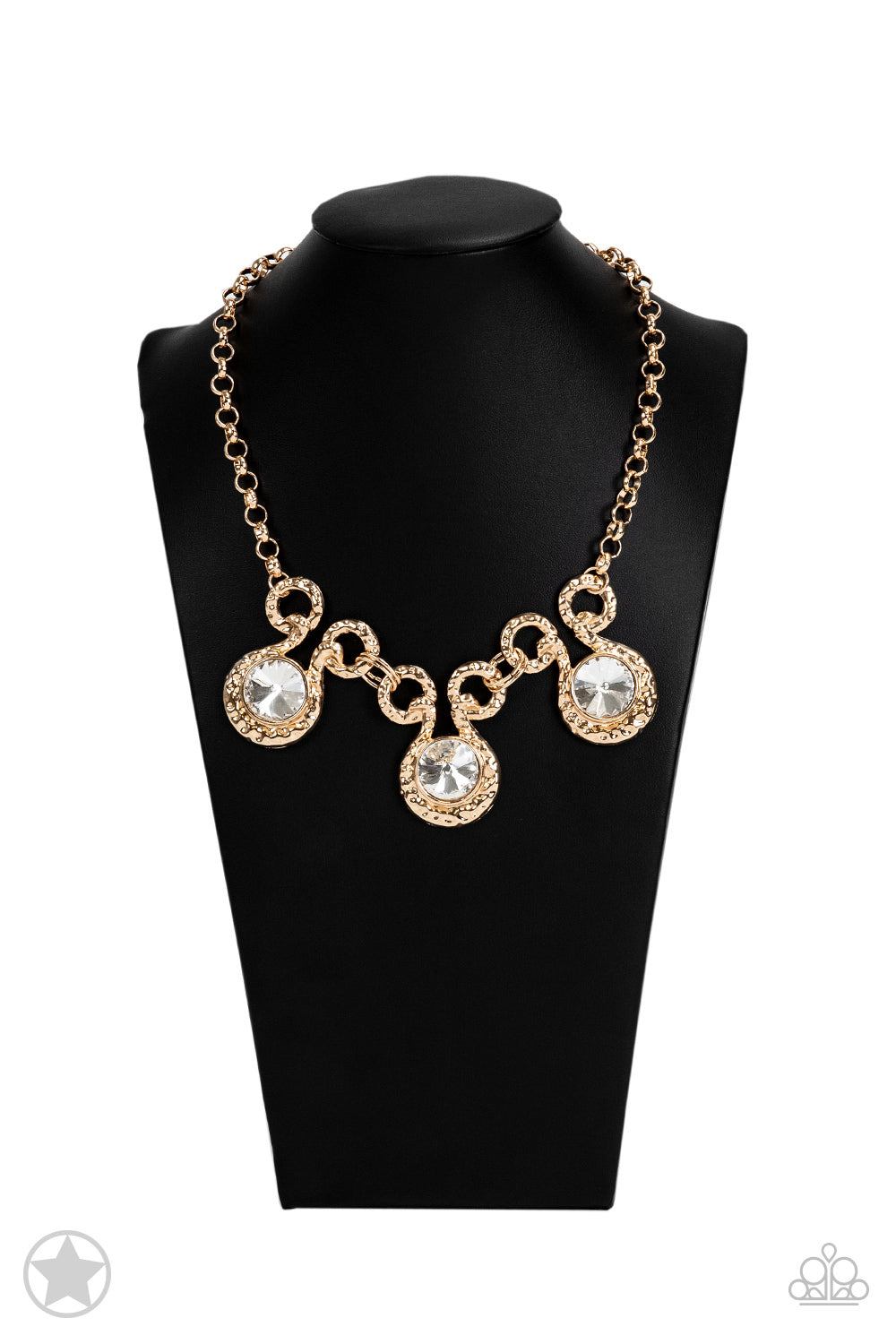 Paparazzi Accessories: Hypnotized - Gold Necklace