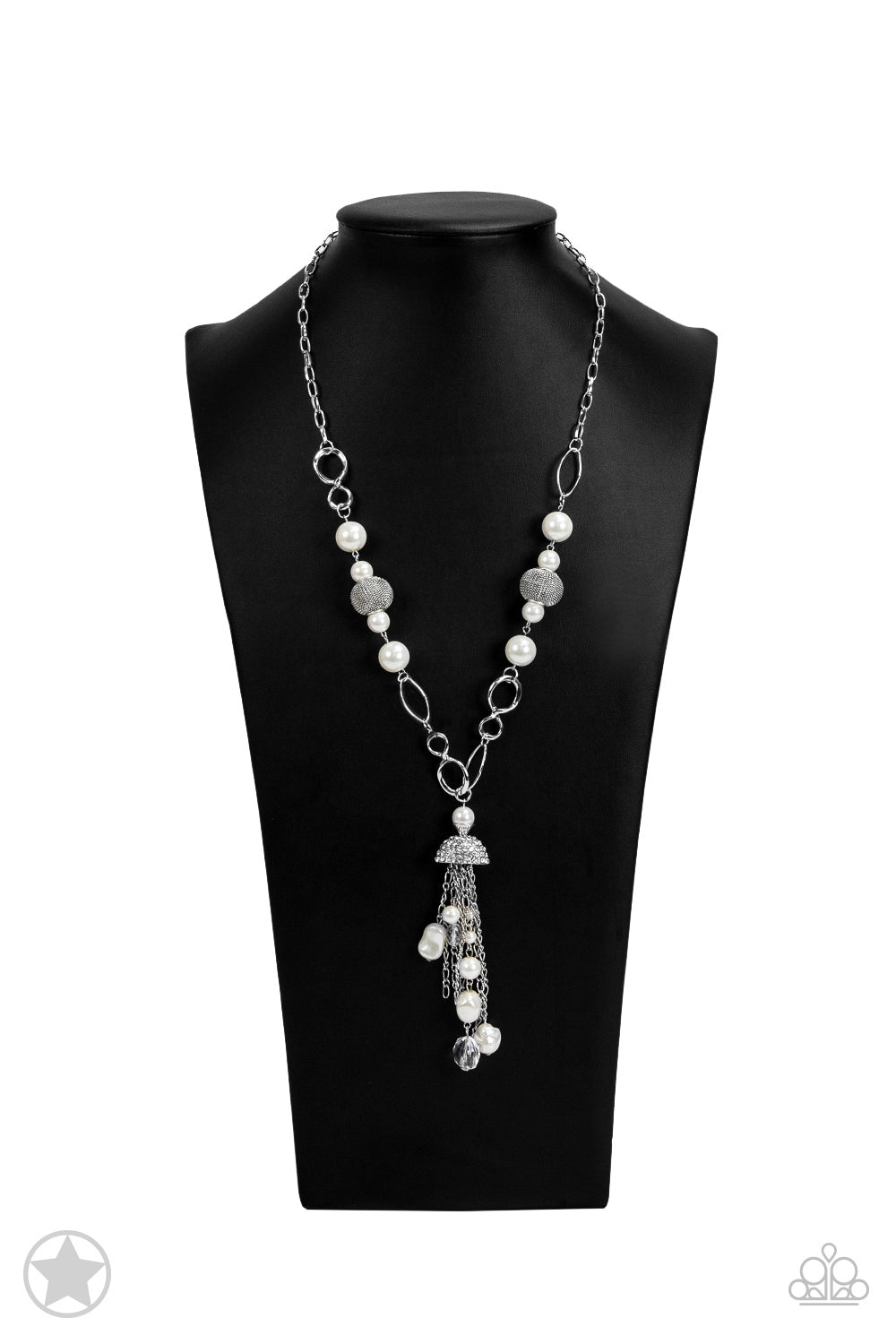 Paparazzi Accessories: Designated Diva - White Necklace