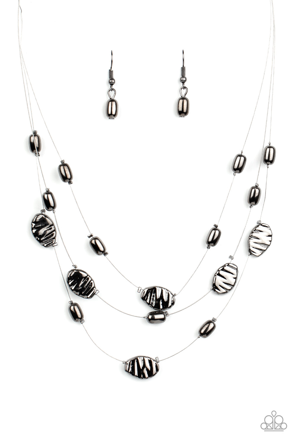 Paparazzi Accessories: Top ZEN - Black Necklace