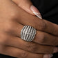 Paparazzi Accessories: Blinding Brilliance - White Rhinestones Ring