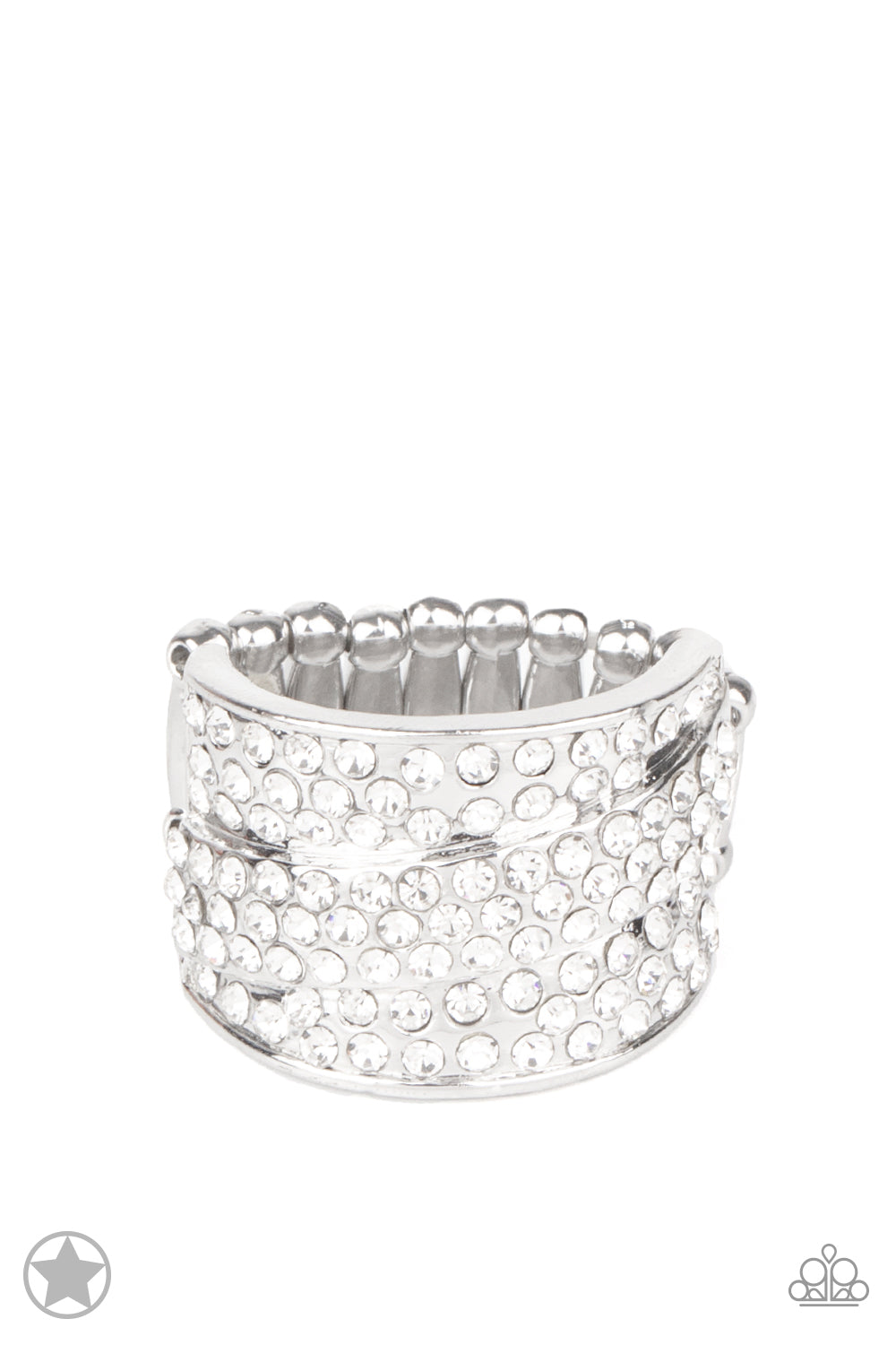 Paparazzi Accessories: The Millionaires Club - White Ring