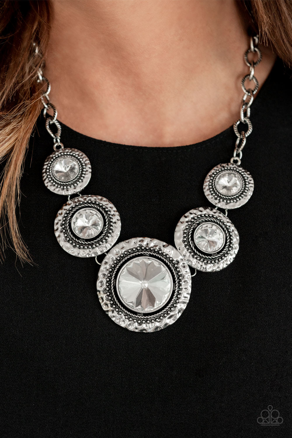 Paparazzi Accessories: Global Glamour - White Necklace