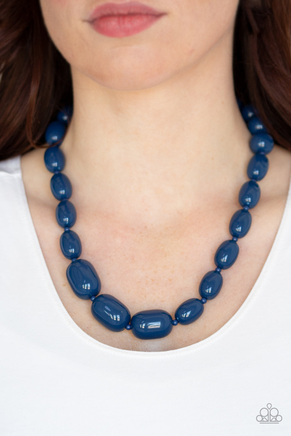 Paparazzi Accessories: Poppin Popularity - Blue Necklace