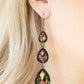 Paparazzi Accessories: Metro Momentum - Multi Oil Spill Earrings