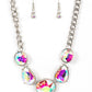 Paparazzi Accessories: All The Worlds My Stage - Multi Oil Spill Necklace