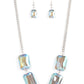 Paparazzi Accessories: Heard It On The HEIR-Waves - Blue Iridescently Necklace