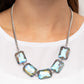 Paparazzi Accessories: Heard It On The HEIR-Waves - Blue Iridescently Necklace