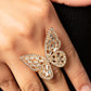 Paparazzi Accessories: Flauntable Flutter - Gold Ring